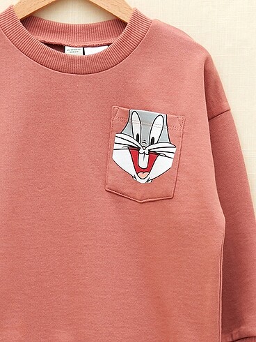 24-36 Ay Beden Bugs Bunny Sweatshirt