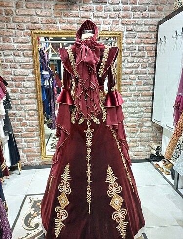 Abiye Kaftan Bindallı