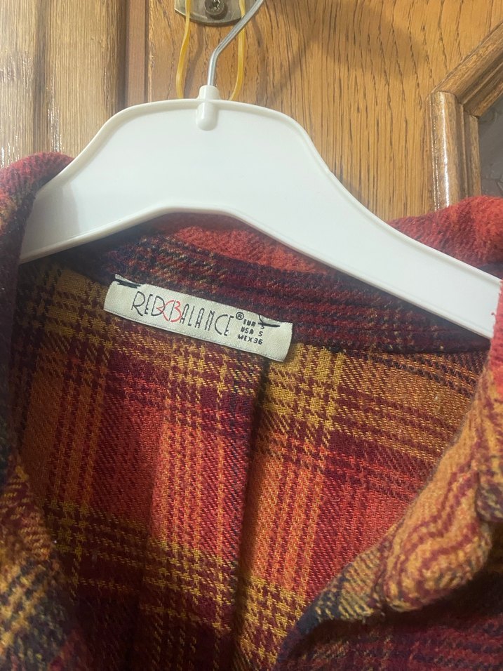 Bohem Çok Renkli Düğmeli Uzun Kollu Oduncu Gömlek - Görsel 2