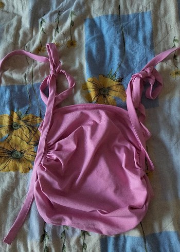 Pudra Renk Drapeli Mini Bustiyer - Görsel 3