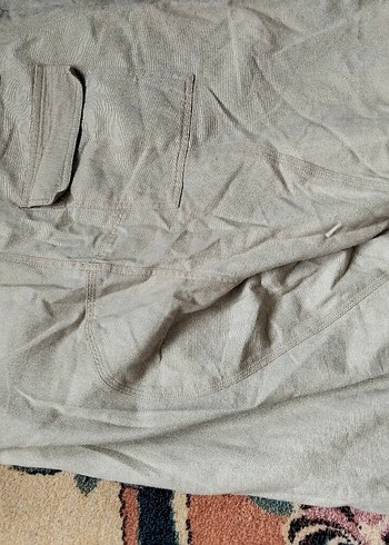 Kremi Erkek Kumaş Pantolon - Görsel 4