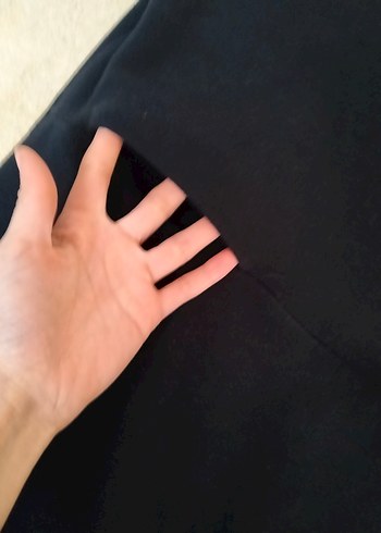 Siyah Uzun Kollu Hamile Tunik - Görsel 5