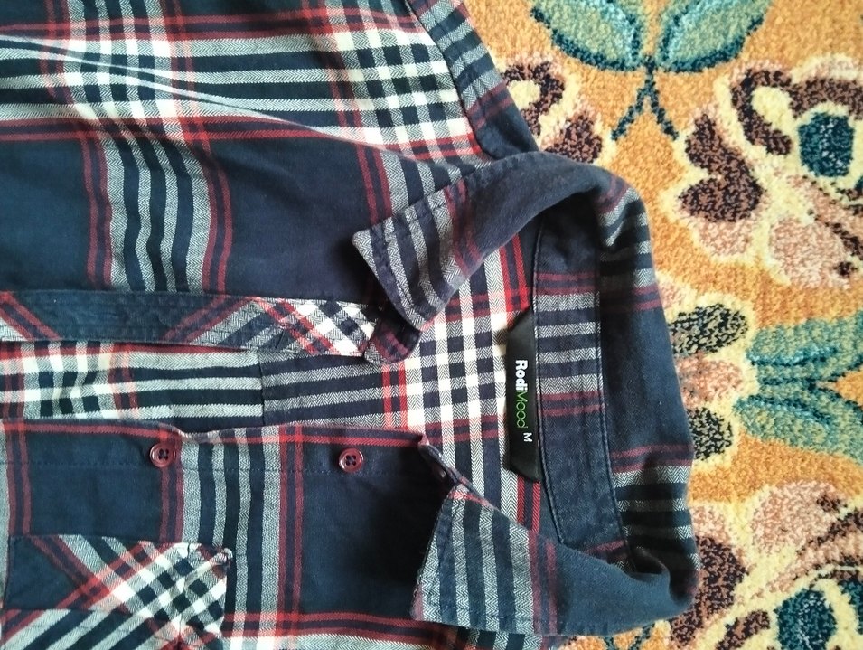 Erkek Çok Renkli Düğmeli Uzun Kollu Gömlek - Görsel 2