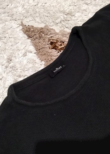 Siyah Erkek Kısa Kollu Basic Tişört - Görsel 3