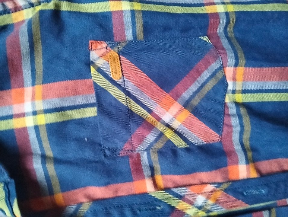 Düğmeli Çok Renkli Erkek Gömlek - Görsel 4