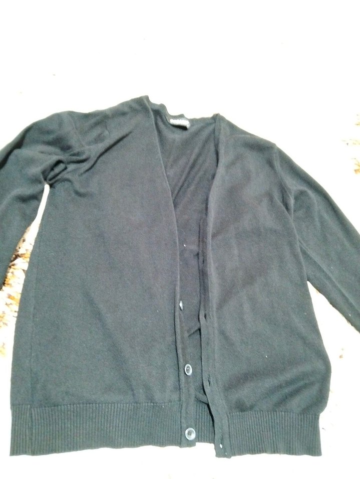 Siyah Uzun Kollu Düğmeli Erkek Gömlek - Görsel 4