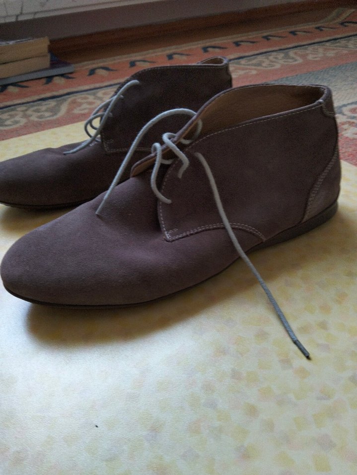 Bohem Tarzı Erkek Kahverengi Minimalist Bot - Görsel 3