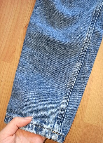 s Beden mavi Renk Mavi mom jeans