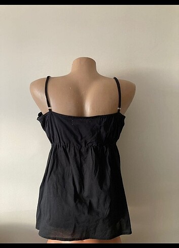 m Beden siyah Renk Siyah vintage bluz