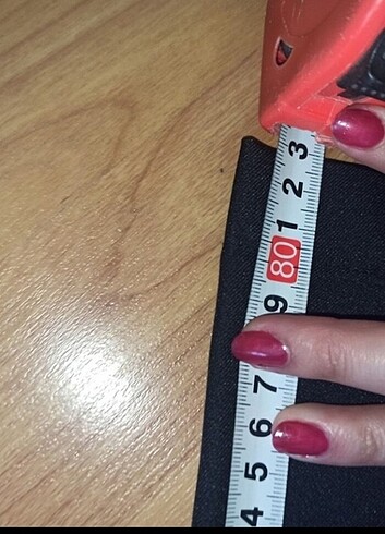 xs Beden Siyah kısa paça pantolon