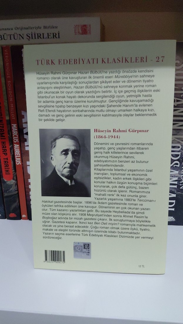 Hüseyin Rahmi Gürpınar - Hazan Bülbülü - Görsel 2