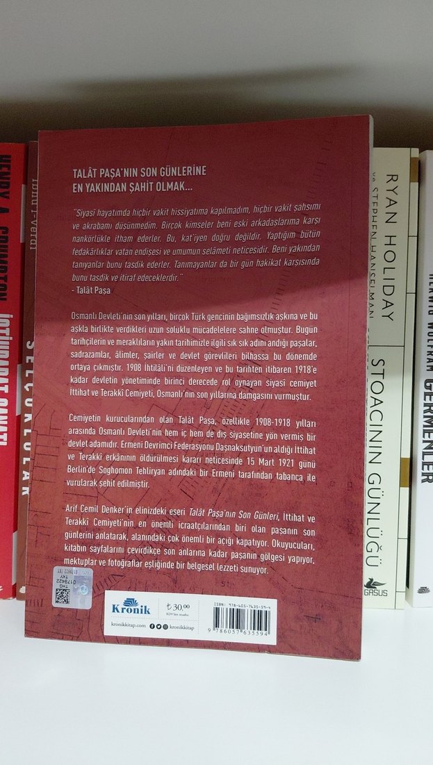 Talat Paşa'nın Son Günleri - Arif Cemil - Görsel 2