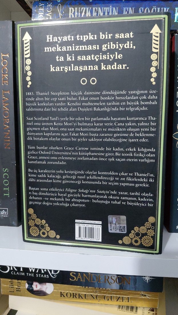 Filigree Sokağı'nın Saatçisi - Natasha Pulley - Görsel 5