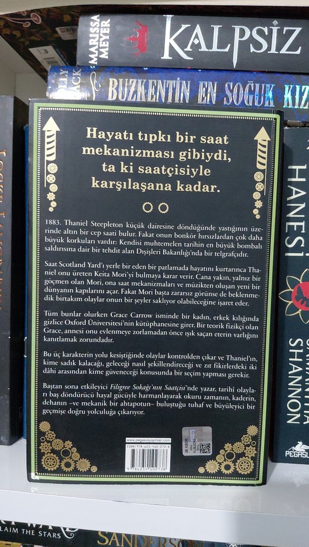 Filigree Sokağı'nın Saatçisi - Natasha Pulley - Görsel 2