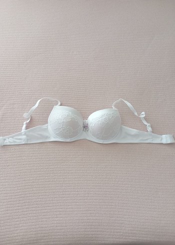 Beyaz Dantel Detaylı Bohem Sütyen - Görsel 4