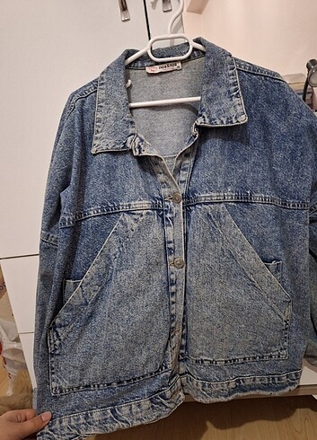 38 Beden lacivert Renk Oversize kot ceket