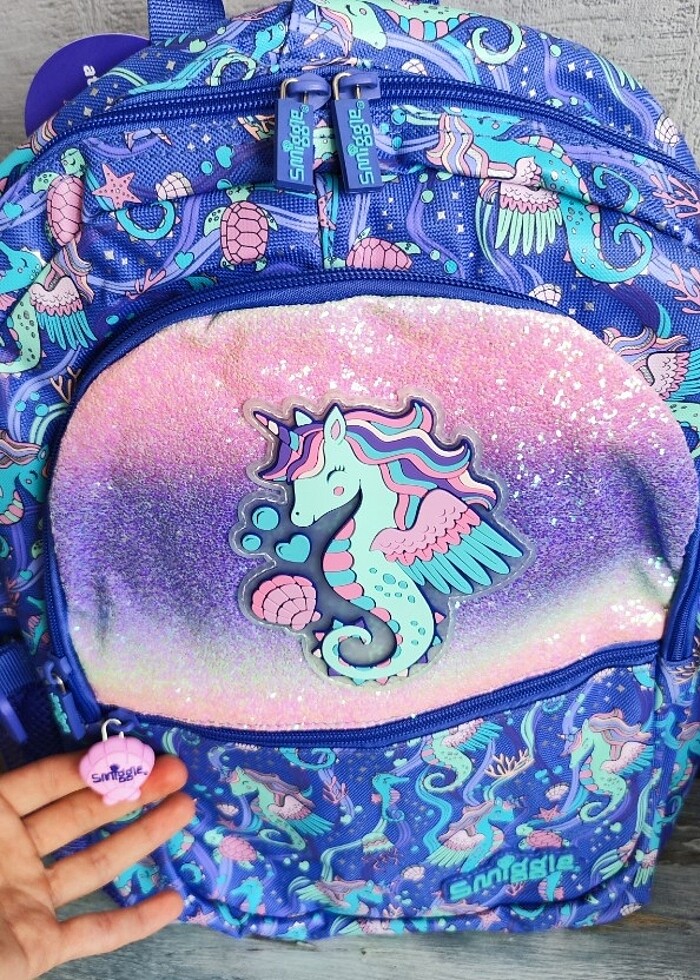 Smiggle unicorn çelik suluklu 3lü okul seti - Görsel 5