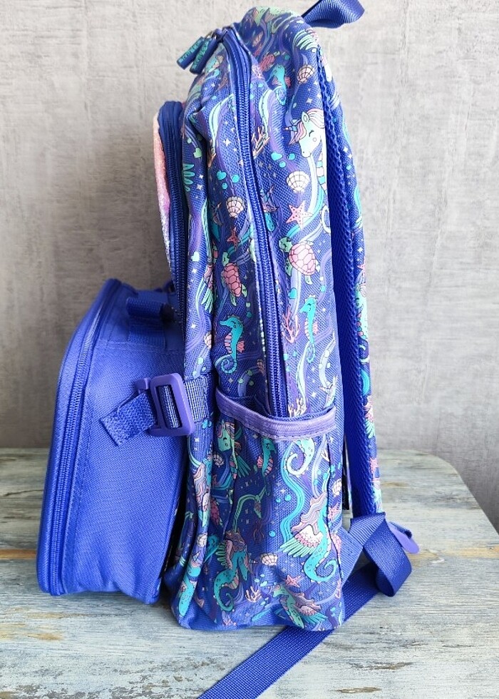 Smiggle unicorn çelik suluklu 3lü okul seti - Görsel 3