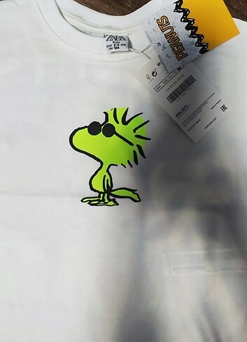 10 Yaş Beden 9-10 yaş Zarakids Peanuts unisex çocuk T-shirt