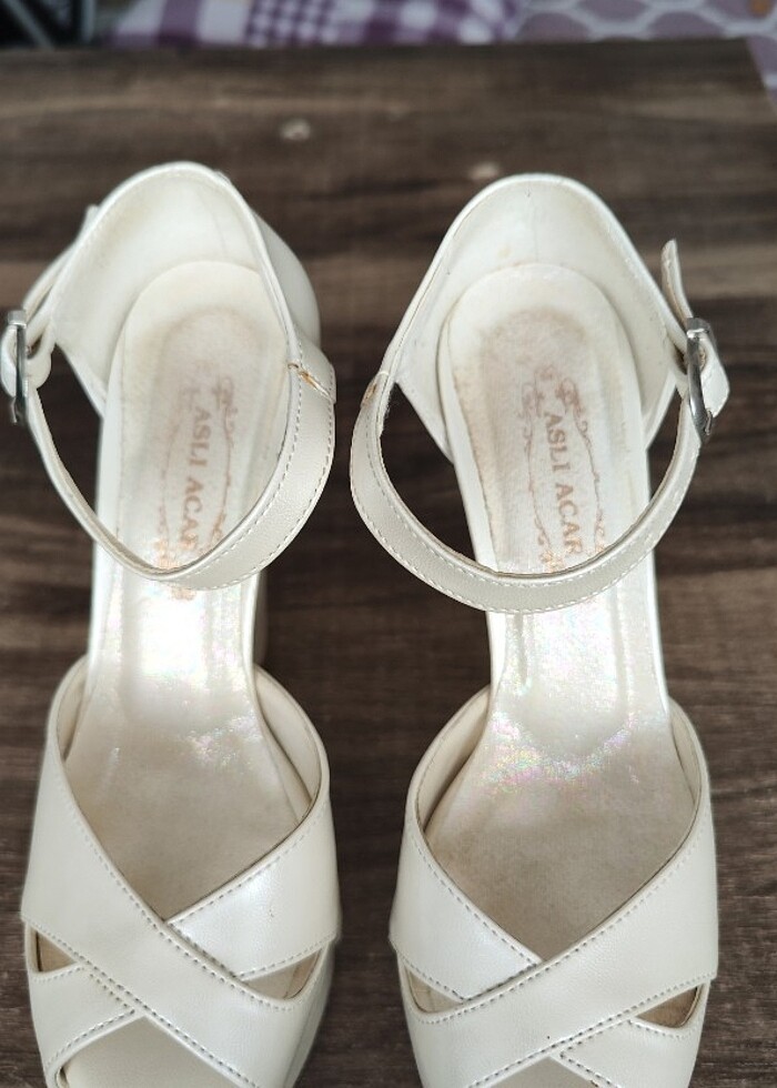 Aslı Acar gelin ayakkabısı - Görsel 2