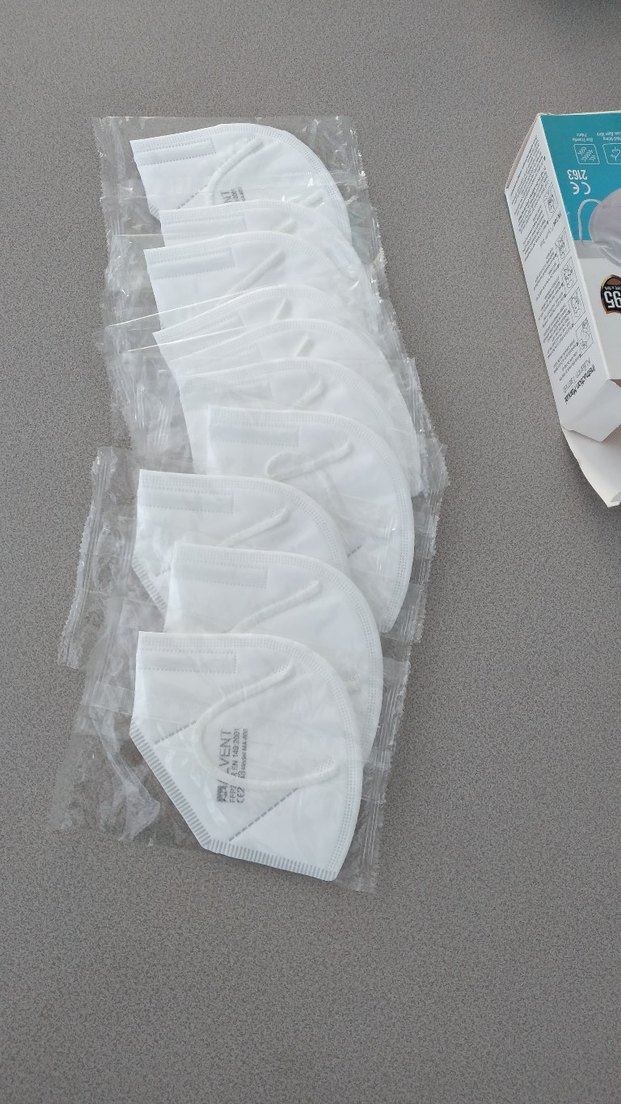 Erkekler için FFP2 Partikül Solunum Maskesi - Görsel 5