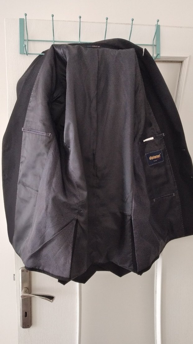 Klasik Siyah Erkek Takım Elbise - Görsel 2