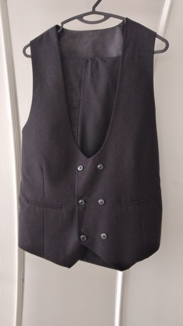 Klasik Siyah Erkek Takım Elbise - Görsel 5