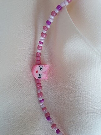  Beden Pink Cat Choker Kolye