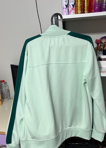 Zara Pastel Yeşil Fermuarlı Kadın Ceket - Görsel 3