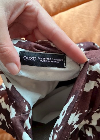 Bordo Bağlamalı Midi Kalem Elbise - Görsel 3