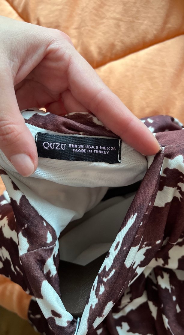 Bordo Bağlamalı Midi Kalem Elbise - Görsel 3