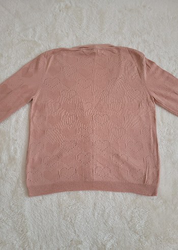 LC Waikiki Pudra Triko V Yaka Kadın Hırka