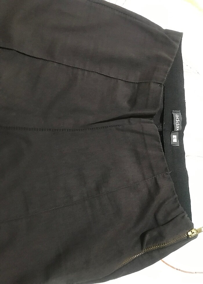 Kusursuz yandan fermuarlı pantolon - Görsel 3