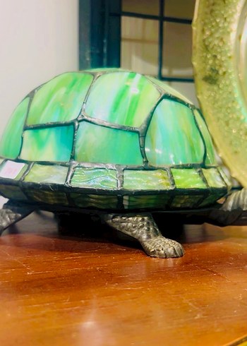 Kaplumbağa tiffany lamba - Görsel 5