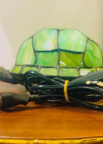 Kaplumbağa tiffany lamba - Görsel 6