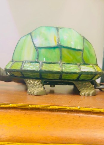Kaplumbağa tiffany lamba - Görsel 4