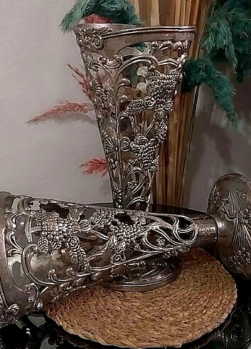 Alman Gümüşü Vazo Şemsiyelik 