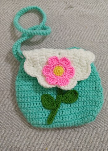 Çiçekli Bohem Kız Çantası - Görsel 3