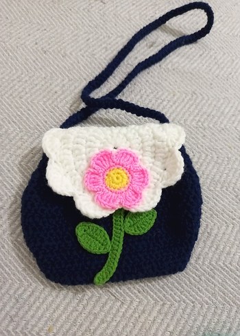 Çiçekli Bohem Kız Çantası - Görsel 2