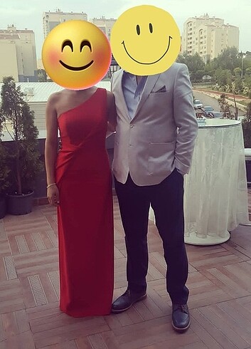 Kırmızı abiye