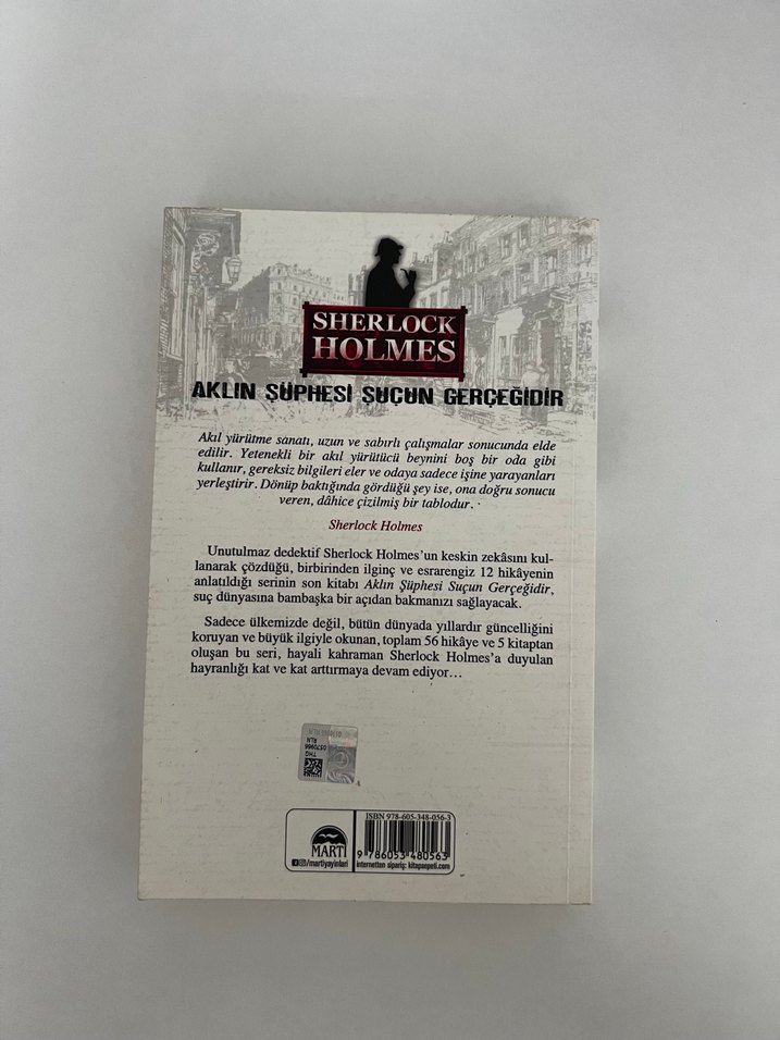 Sherlock Holmes - Aklın Şüphesi Suçun Gerçeğidir - Görsel 2