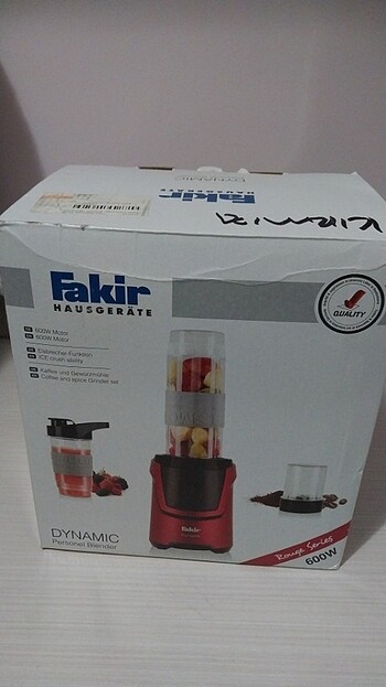 Fakir kırmızı sifır smoothi hic kullanılmadi 