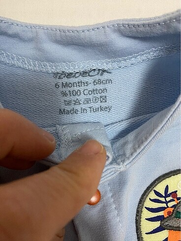 6-9 Ay Beden Bebek tulum