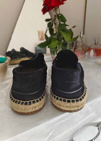 Massimo Dutti Lacivert Erkek Loafer Ayakkabı