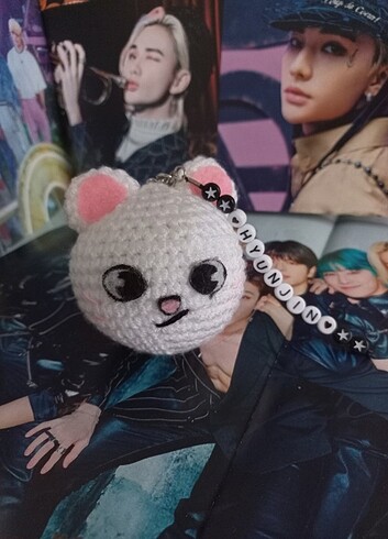 Amigurumi Jiniret Anahtarlık 