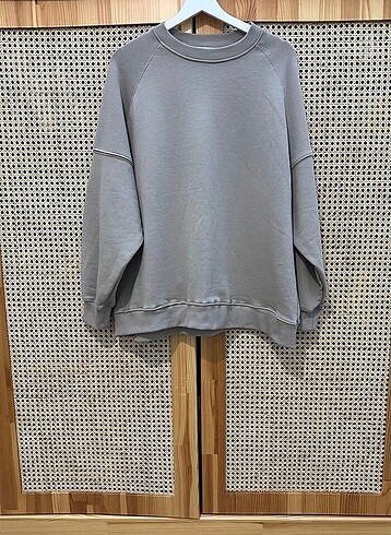 Suud Collection manuka taş rengi sweatshirt
