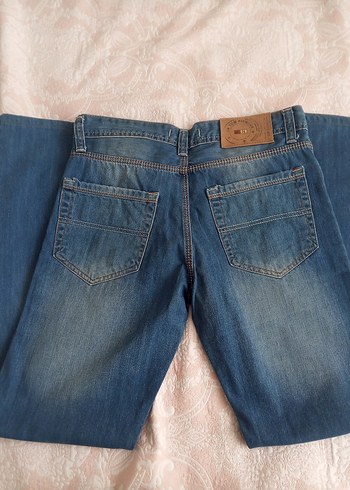30 Beden mavi Renk Kadın Mavi Regular Fit Kot Pantolon