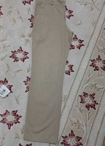40 Beden camel Renk Keten pantolon