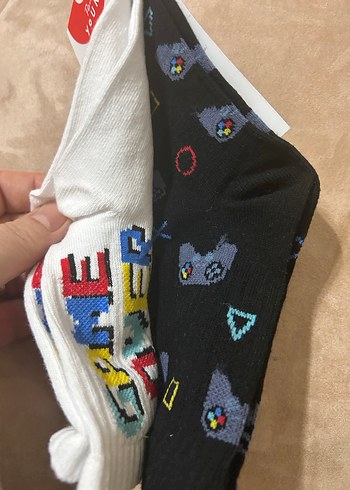 İkili Erkek Çorapları - Görsel 2