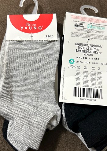 Dörtlü çorap - Görsel 2